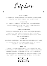 Load image into Gallery viewer, Self-Love Crystal Pouches