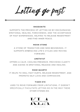 Load image into Gallery viewer, Letting Go of the Past Crystal Pouches
