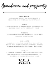 Load image into Gallery viewer, Prosperity &amp; Abundance Crystal Pouches
