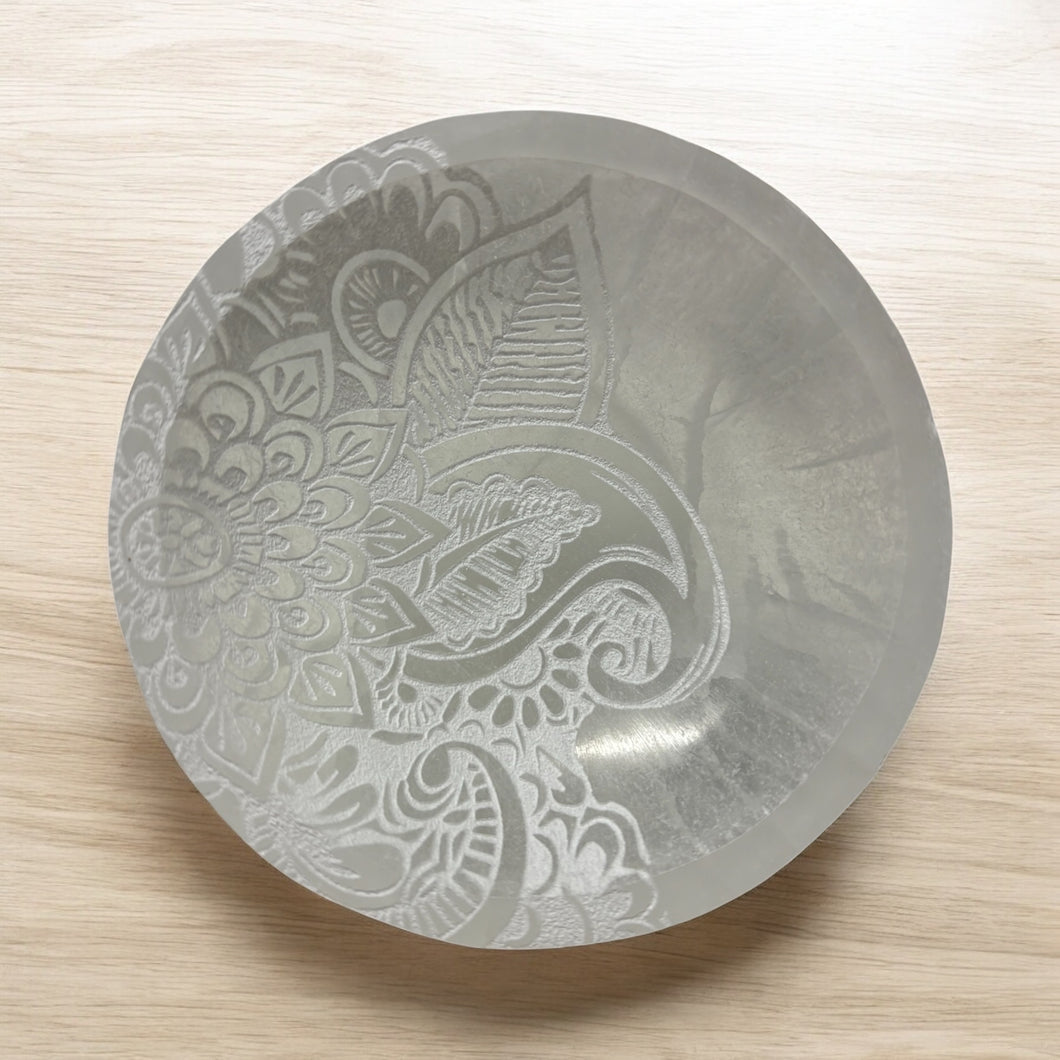 Selenite Bowl