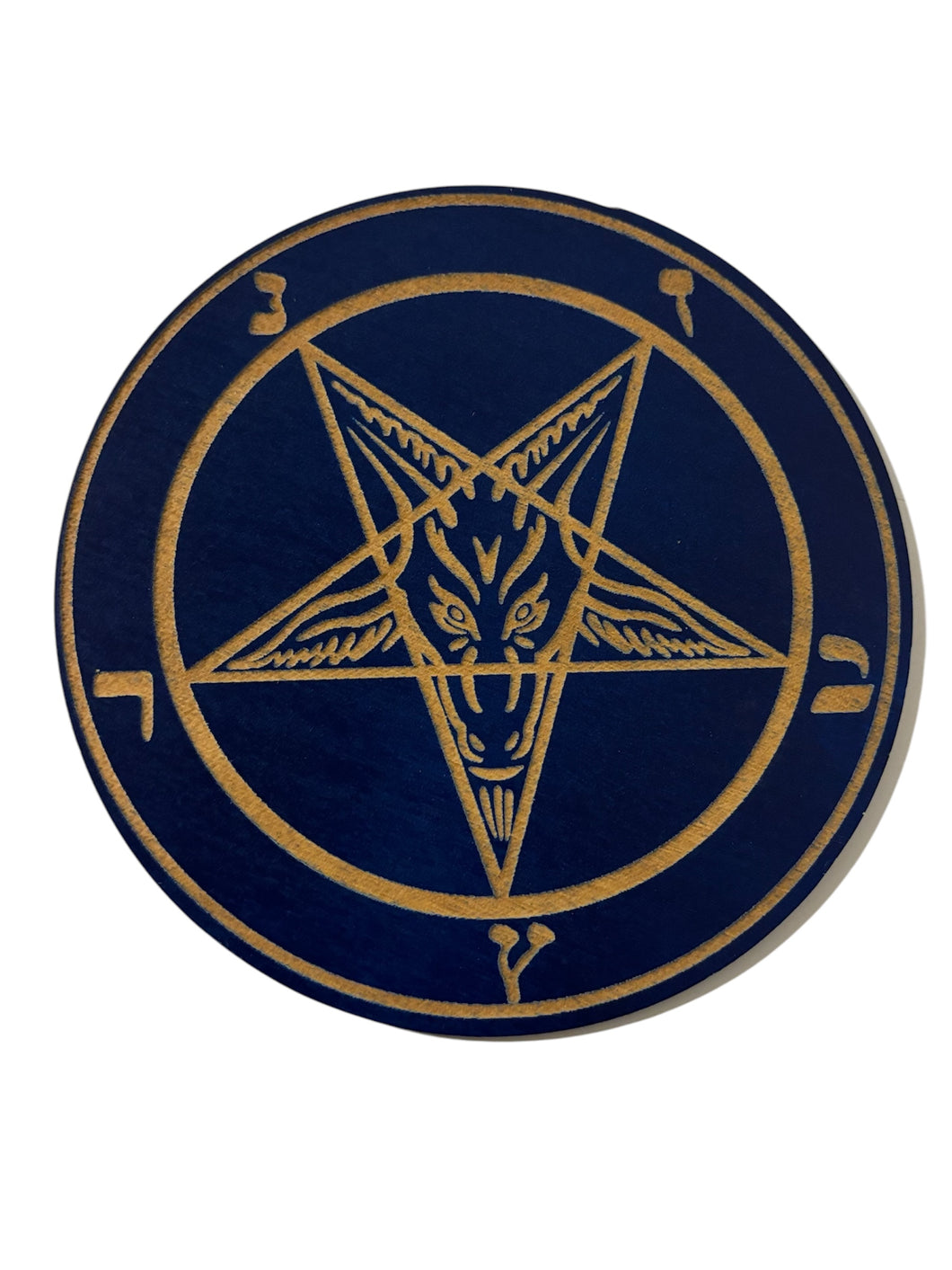 Altar Candle Wooden Discs