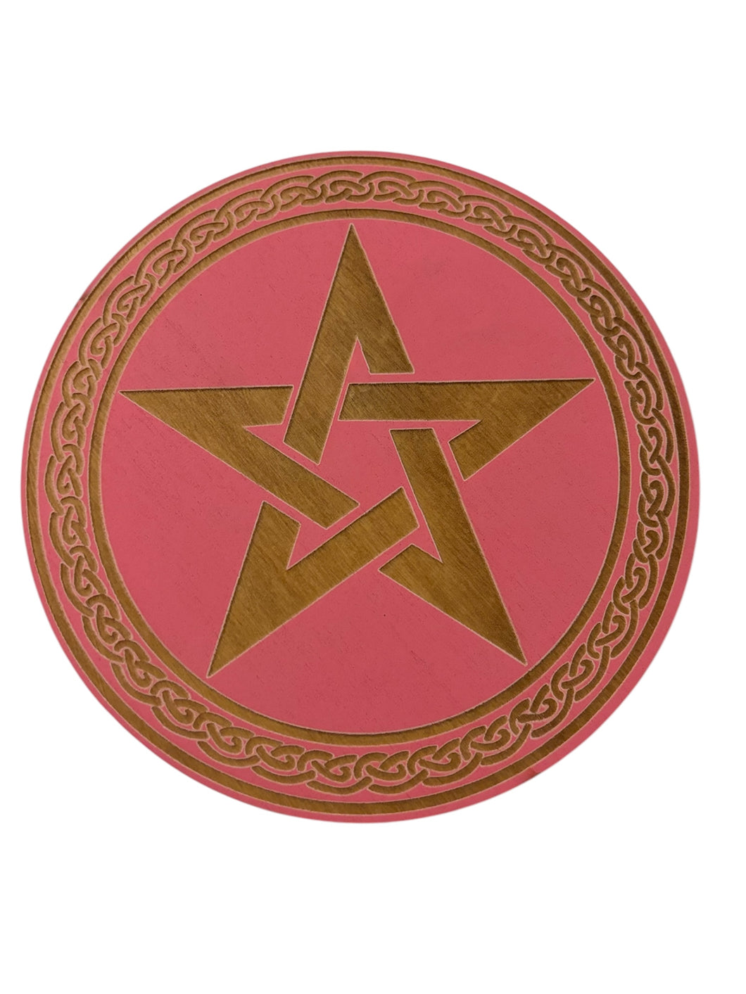 Altar Candle Wooden Discs