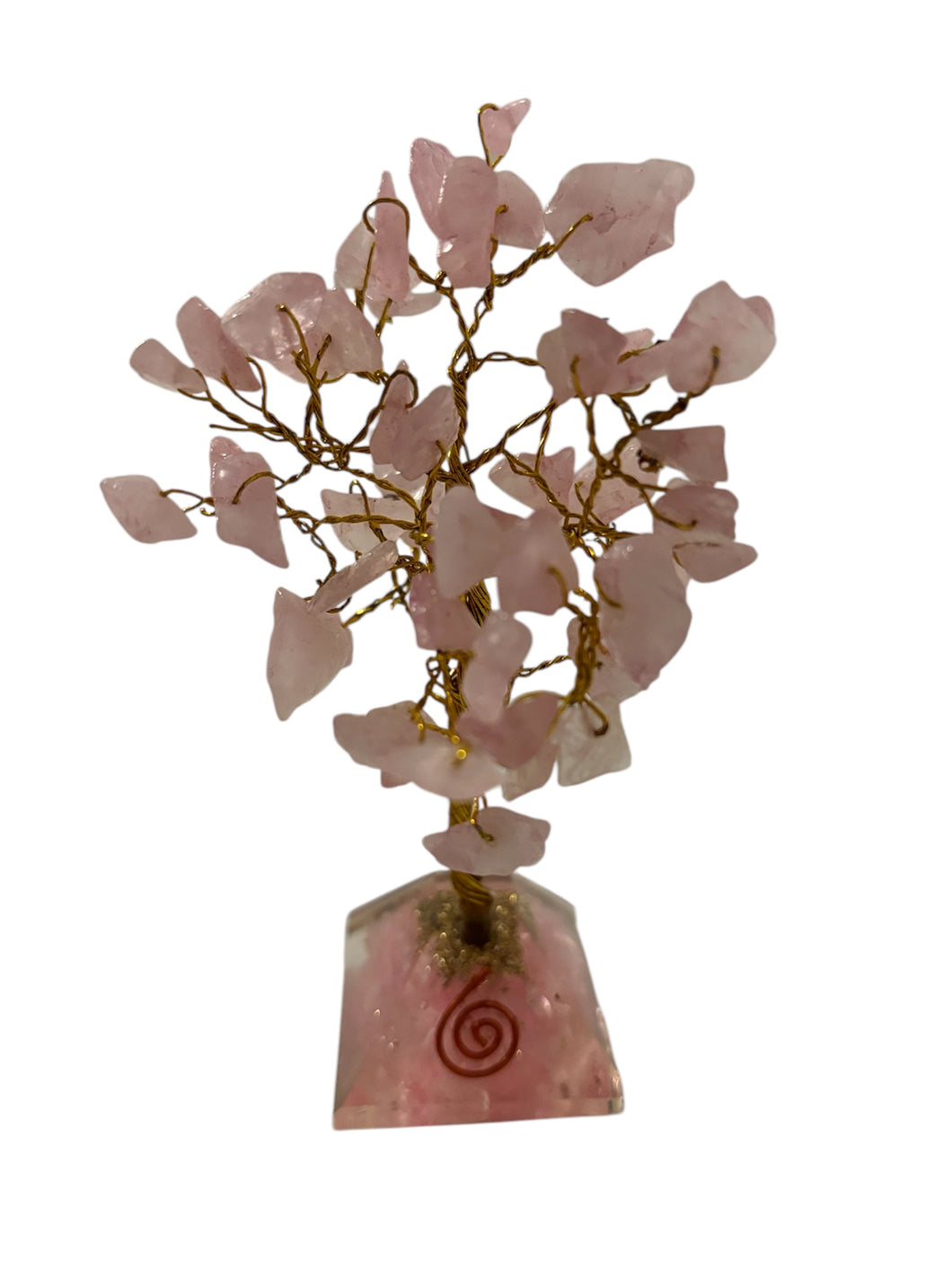 Rose Quartz Crystal Tree - Small Tree